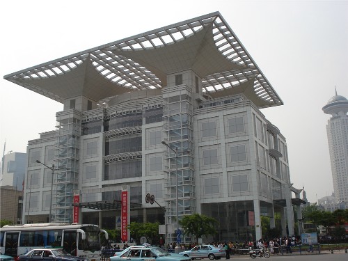 上海都市計画展示館の写真