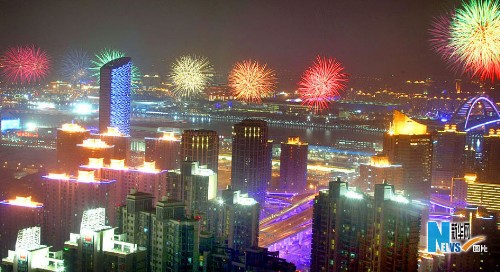 黄浦江ナイトクルーズの写真