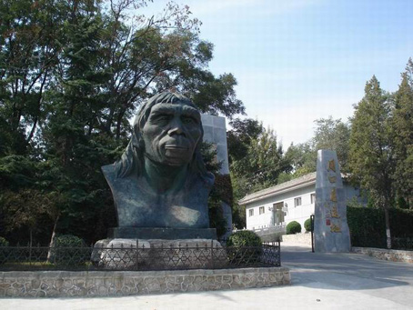 周口店遺跡博物館の写真