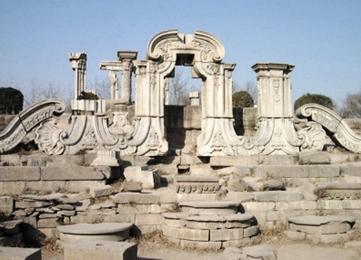 圓明園遺址の写真